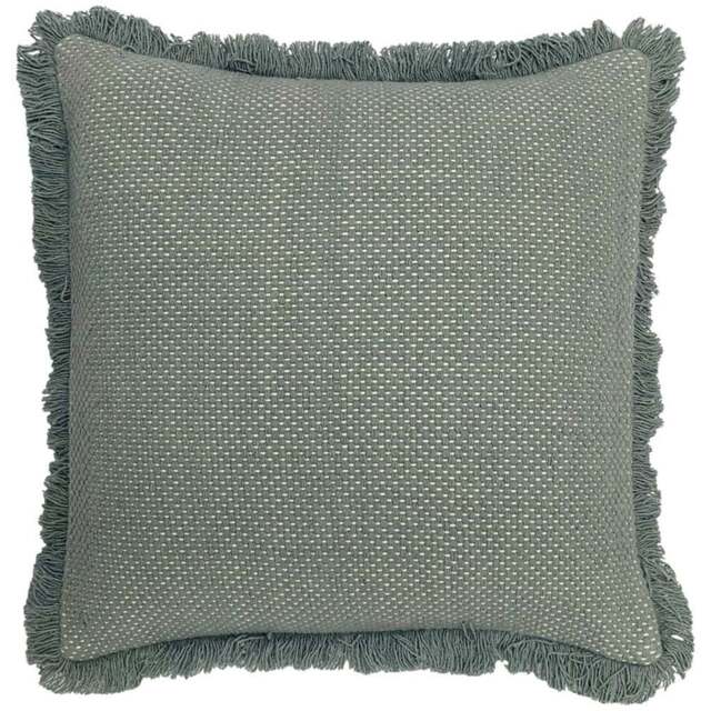 furn. Sienna Teal Twill Woven Cushion - Size: 45 x 45 cm - Multi - Wilko - image 1