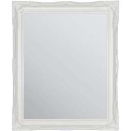 MirrorOutlet Fraser White Beaded Wall Mirror 61 x 51cm - Wilko - thumbnail 1