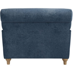 Plumpton Denim Blue Weave Chair - Size: Single - LPD Home - Wilko - thumbnail 6