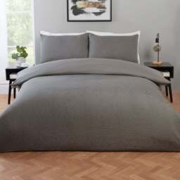 Romilly Matalesse Duvet Set Grey King - Divante Finest - Wilko