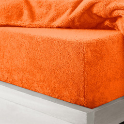 Velosso Single Rust Teddy Fleece Fitted Sheet - Orange - Wilko - thumbnail 3