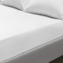 Sweet Dreams King Size White T200 Percale Fitted Sheet - Wilko - thumbnail 3