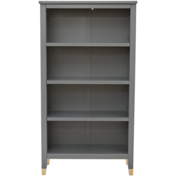 Palazzi 4 Shelves Grey Bookcase - Size: 4 Shelf - Wilko - thumbnail 4
