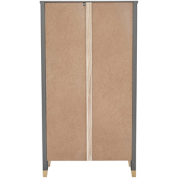 Palazzi 4 Shelves Grey Bookcase - Size: 4 Shelf - Wilko - thumbnail 6