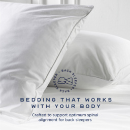 Snuggledown Luxurious Hotel Pillow 2 Pack - White - Wilko - thumbnail 4
