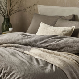 Yard Ramas Natural Jacquard Polyester Filled Cushion - Size: 40 x 40cm - White - Wilko - thumbnail 3