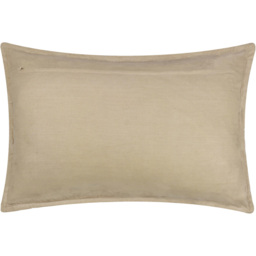 Yard Ramas Natural Jacquard Polyester Filled Cushion - Size: 40 x 40cm - White - Wilko - thumbnail 4