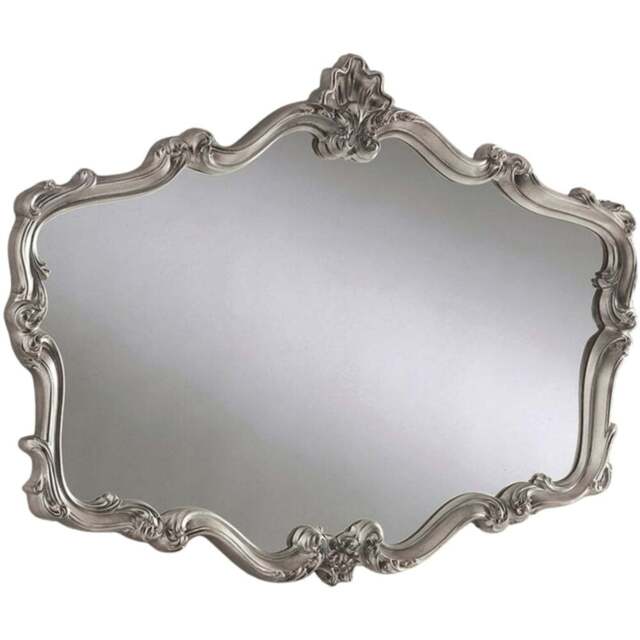 Yearn Regency Silver Landscape Wall Mirror 81 x 106cm - Wilko - image 1