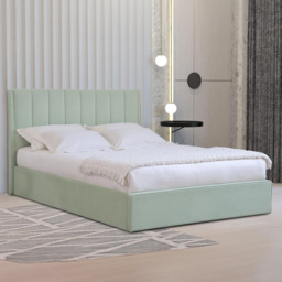 Willow Double Mint Ottoman Bed - Green - Wilko