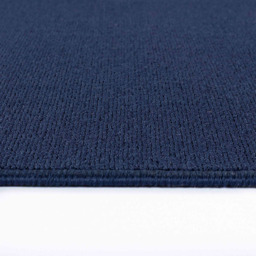 Desire Rugs Simple Navy Low Pile Felt Backing Tufted Rug 220 x 60cm - Size: 60 x 220cm - Blue - Wilko - thumbnail 4