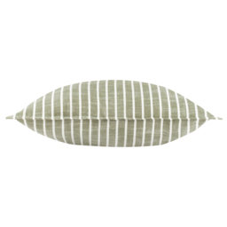Yard Hessle Green Stripe Cotton Cushion 45 x 45cm - Wilko - thumbnail 5