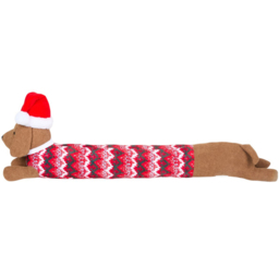 Santa's Helper Draught Excluder - Brown - Wilko