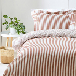 Yard Hebden Super King Pecan Reversible Duvet Set - Multi - Yard Living - Wilko - thumbnail 3