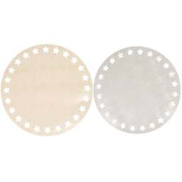 Pack of 2 Reversible Silver and Gold Placemats - Prostar - Wilko