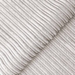 Luxor 5 Seater Silver Jumbo Cord Scatter Back Sofa Suite - Wilko - thumbnail 6