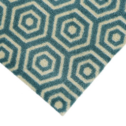 JVL Geo Hex Mega Mat Runner 57 x 150cm - Size: 57 x 75cm - Multi - JVL Homewares - Wilko - thumbnail 7