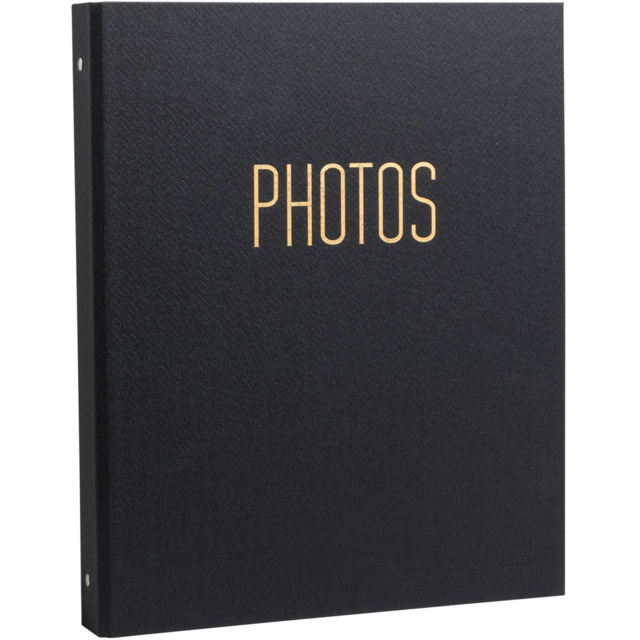 Exacompta OfficeByMe Black Photo Album 60 Sheet 10 x 15cm - Size: 4.5 x 26.5 x 32.5cm - Wilko - image 1