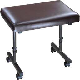 Aidapt Beaumont Leg Rest with Castors - Size: 550 x 350 x 420cm - Brown - Wilko