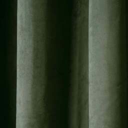 Divante Vermont Velvet Blackout Curtains - Olive/168cm/137cm - Wilko - thumbnail 5
