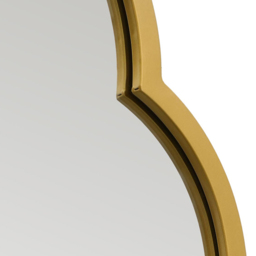 MirrorOutlet The Duplici Gold Metal Double Arched Oval Outdoor Garden Wall Mirror 150 x 52cm - Size: 150 x 52 x 3cm - Wilko - thumbnail 7