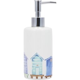 Vintage Beach Hut Soap Dispenser - Wilko - thumbnail 1
