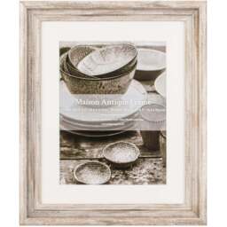 Maison Antique Photo Frame 8 x 6 inch - Size: A5 - Cream - The Port. Co Gallery - Wilko