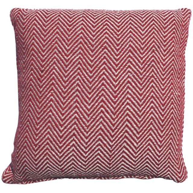 Rapport Home Skye Red Cushion Cover 43 x 43cm - Wilko - image 1
