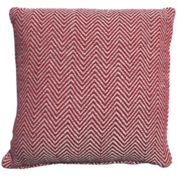 Rapport Home Skye Red Cushion Cover 43 x 43cm - Wilko - thumbnail 1