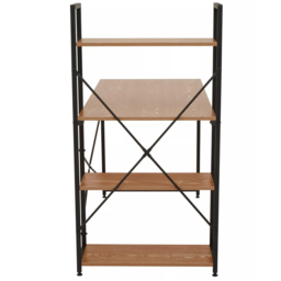 Premier Housewares Laxton Red Pomelo Desk with Shelves - Size: 120 x 60 x 121cm - Multi - Interiors by Premier - Wilko - thumbnail 5