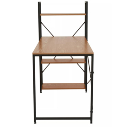 Premier Housewares Laxton Red Pomelo Desk with Shelves - Size: 120 x 60 x 121cm - Multi - Interiors by Premier - Wilko - thumbnail 6