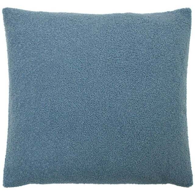 furn. Malham Wedgewood Fleece Cushion - Size: 50 x 50 cm - Multi - Wilko - image 1