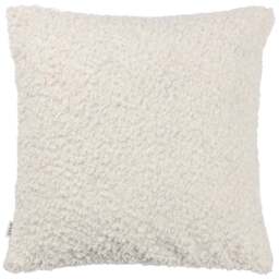 Yard Cabu Ecru Chunky Boucle Cushion - Size: 45 x 45cm - Cream - Yard Living - Wilko