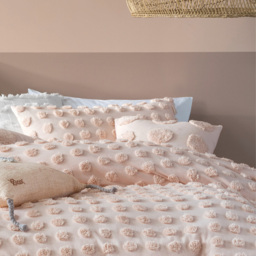 Linen House Haze Super King Tufted Duvet Cover Set - Multi - Wilko - thumbnail 4