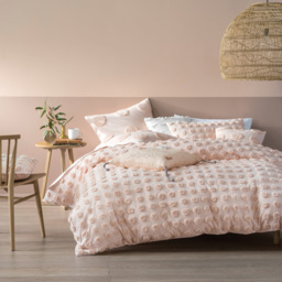 Linen House Haze Super King Tufted Duvet Cover Set - Multi - Wilko - thumbnail 6