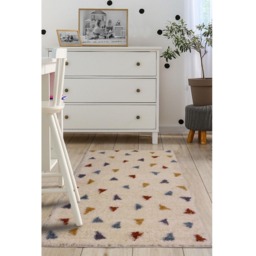 Homemaker Multicolour Snug Triangles Shaggy Rug 80 x 120cm - Wilko - thumbnail 5