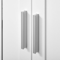 Kleankin 2 Door Bathroom Cabinet White - Size: 60 x 30 x 60cm - Wilko - thumbnail 5