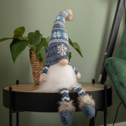 Samuel Alexander Blue Snowflake Hat Gonk Light Up Christmas Decoration - Size: 55 x 14 x 14cm - Wilko - thumbnail 7