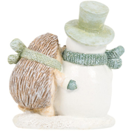 Sage Green Hedgehog Ornament - Mistletoe Cottage - Wilko - thumbnail 7