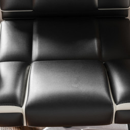 Vida Designs Henderson Black and White Swivel Office Chair - Size: 121 x 67 x 74cm - Wilko - thumbnail 5