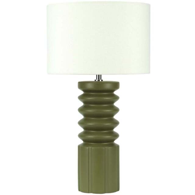 Mossford Table Lamp - Green - Wilko - image 1
