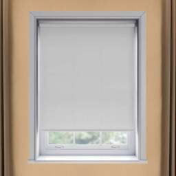 New Edge Blinds Thermal Blackout Roller Blind White 55cm - Size: W 55 x D 170cm - Wilko