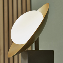 Merano Tivoli Gold and Dark Bronze Table Lamp - Size: 12.5 x 20 x 22cm - Wilko - thumbnail 4