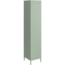 Dorel Mission District Single Door Green Storage Cabinet - Size: 185 x 38 x 40cm - Pale Green - Wilko - thumbnail 5