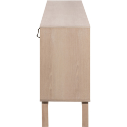 Florence Linley 4 Door White Oak Sideboard - Furniture To Go - Wilko - thumbnail 6