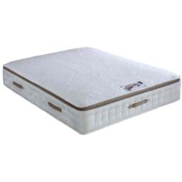 Windsor Small Single 3000 Pocket Sprung Pillow Top Mattress - White - Bedmaster - Wilko