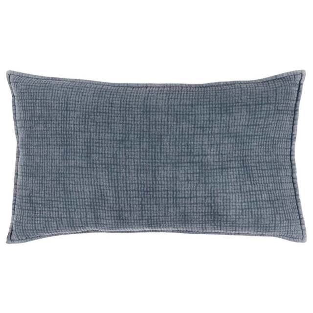 Yard Ribble Ink Acid Wash Cushion - Size: 60 x 40 cm - Multi - Yard Living - Wilko - image 1