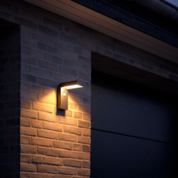 Nordlux Alya Black Solar Wall Light - Size: 20 x 9 x 20cm - Wilko - thumbnail 3