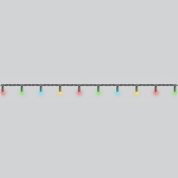 Eagle Connect 40 RGB LED String Light 5m - Size: 0.97 x 0.97 x 1.57cm - BLACK - Wilko - thumbnail 4