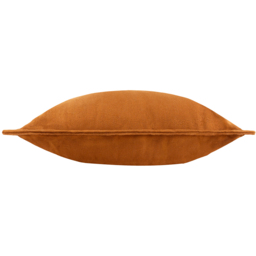 Yard Holmfirth Orange Plain Cotton Canvas Cushion 45 x 45cm - Wilko - thumbnail 5