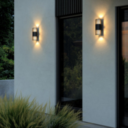 Nordlux Aludra Seaside Black Double Wall Light - Size: 33.7 x 12.4 x 33.7cm - Wilko - thumbnail 6